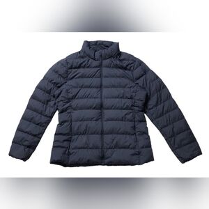 Uniqlo Women's Dark Navy Lightweight Down-Filled Puffer Jacket - Size S